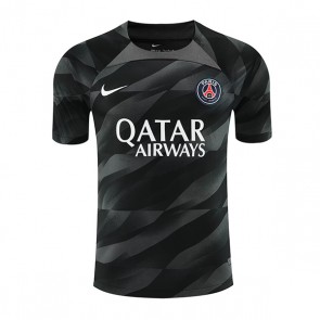 Lacne Muži Futbalové dres Paris Saint-Germain Brankarsky  2023-24 Krátky Rukáv - Preč